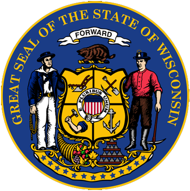 Logo du Drapeau du Wisconsin