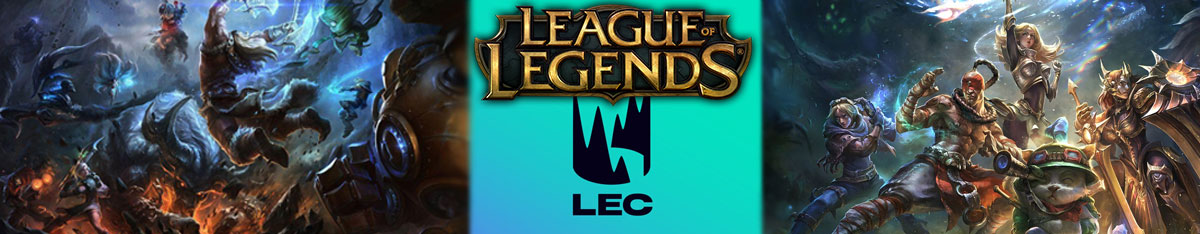Bannière LEC de League Of Legends