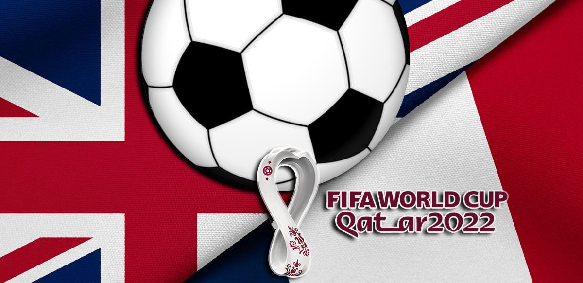 France Angleterre Qatar Coupe du Monde-Fond de Football 2022