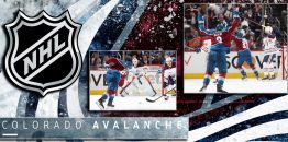 Fond de Hockey de la LNH de l'Avalanche du Colorado