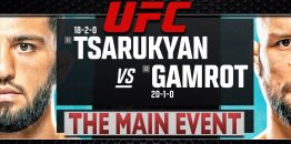 UFC Tsarukyan Vs Gamrot L'Événement Principal